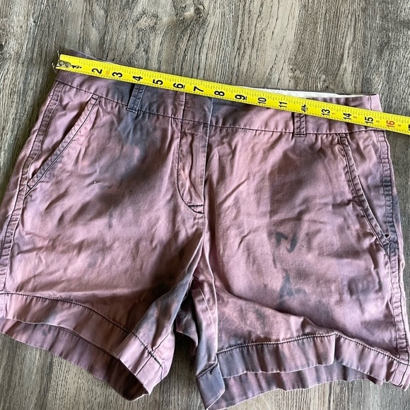 J. Crew Factory Women’s Purple Tie Dye Shorts, size 4 - Picture 4 of 7